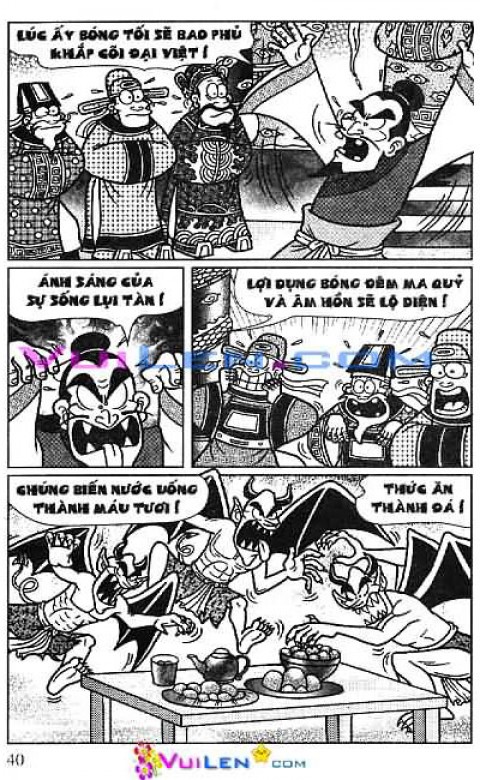 Đọc Truyện Thần Đồng Đất Việt Tập 151: Vở Rối Trên Không