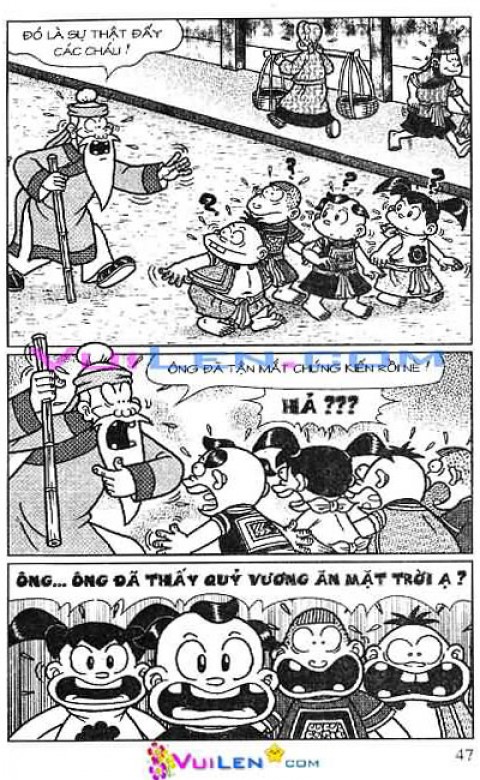 Đọc Truyện Thần Đồng Đất Việt Tập 151: Vở Rối Trên Không