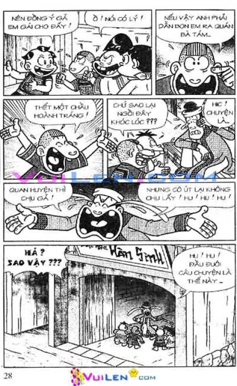 Đọc Truyện Thần Đồng Đất Việt Tập 152: Vở Rối Trên Không