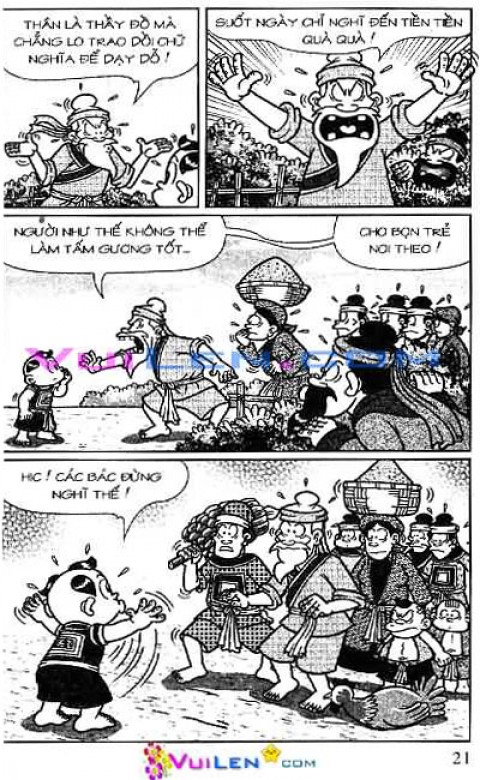 Đọc Truyện Thần Đồng Đất Việt Tập 153: Vở Rối Trên Không