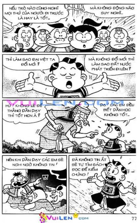 Đọc Truyện Thần Đồng Đất Việt Tập 153: Vở Rối Trên Không