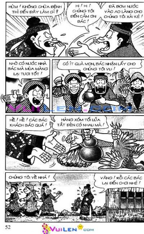 Đọc Truyện Thần Đồng Đất Việt Tập 154: Vở Rối Trên Không