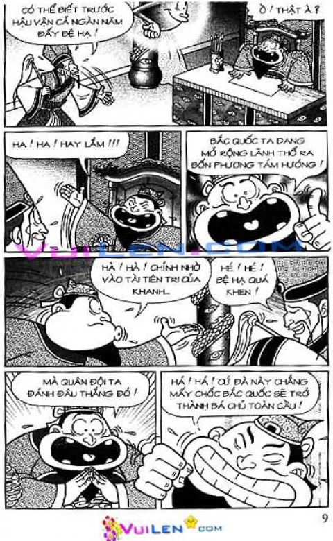 Đọc Truyện Thần Đồng Đất Việt Tập 154: Vở Rối Trên Không