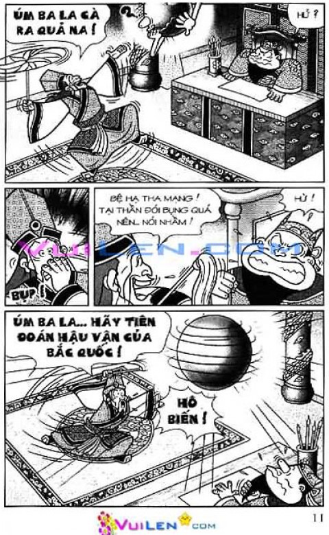 Đọc Truyện Thần Đồng Đất Việt Tập 154: Vở Rối Trên Không