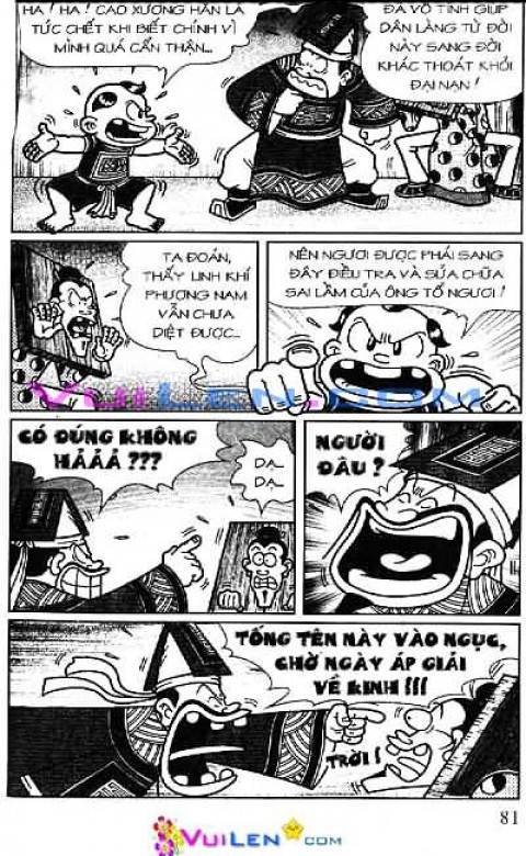 Đọc Truyện Thần Đồng Đất Việt Tập 154: Vở Rối Trên Không