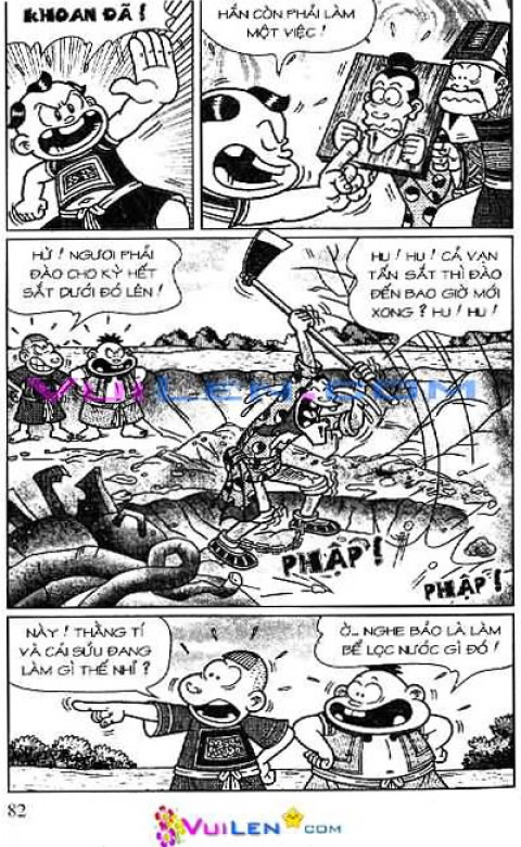 Đọc Truyện Thần Đồng Đất Việt Tập 154: Vở Rối Trên Không