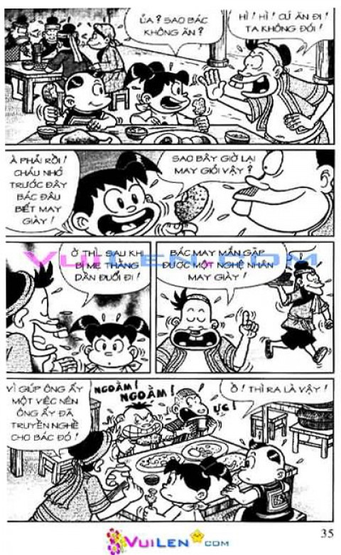 Đọc Truyện Thần Đồng Đất Việt Tập 155: Vở Rối Trên Không
