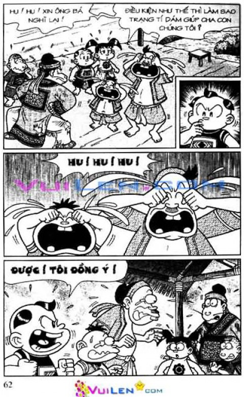 Đọc Truyện Thần Đồng Đất Việt Tập 155: Vở Rối Trên Không