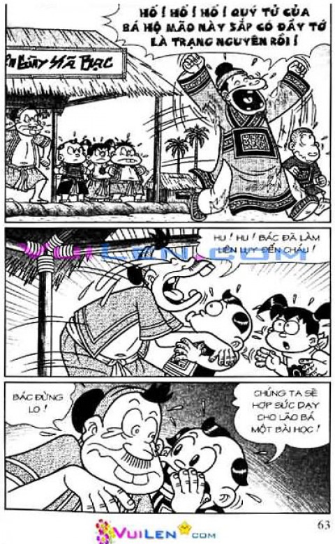 Đọc Truyện Thần Đồng Đất Việt Tập 155: Vở Rối Trên Không