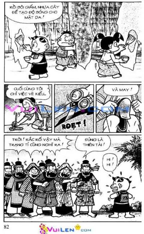 Đọc Truyện Thần Đồng Đất Việt Tập 155: Vở Rối Trên Không