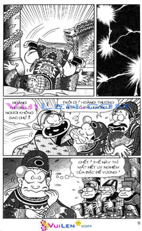 Đọc Truyện Thần Đồng Đất Việt Tập 156: Vở Rối Trên Không