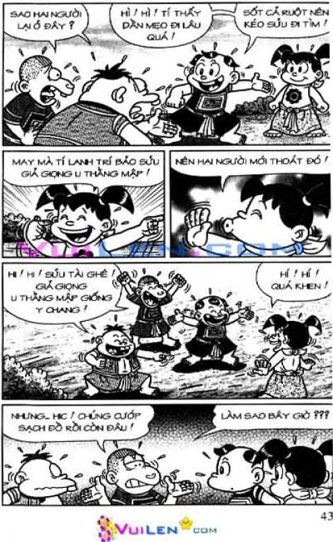 Đọc Truyện Thần Đồng Đất Việt Tập 157: Vở Rối Trên Không