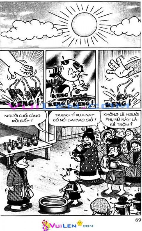 Đọc Truyện Thần Đồng Đất Việt Tập 157: Vở Rối Trên Không