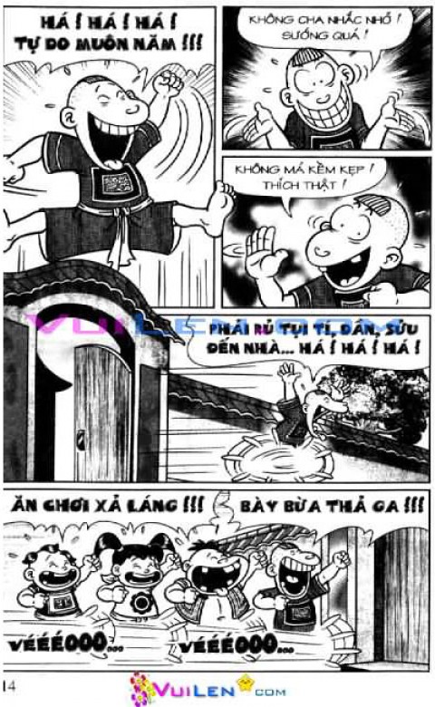 Đọc Truyện Thần Đồng Đất Việt Tập 158: Vở Rối Trên Không