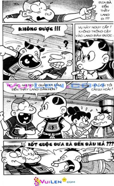 Đọc Truyện Thần Đồng Đất Việt Tập 158: Vở Rối Trên Không