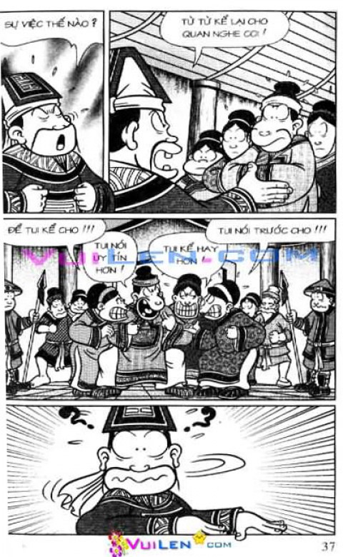 Đọc Truyện Thần Đồng Đất Việt Tập 158: Vở Rối Trên Không