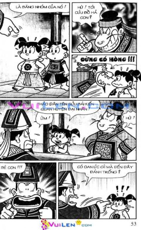 Đọc Truyện Thần Đồng Đất Việt Tập 158: Vở Rối Trên Không
