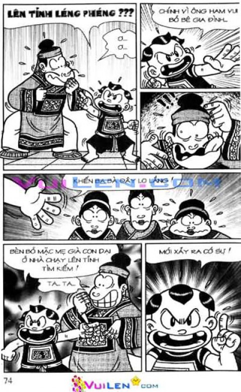 Đọc Truyện Thần Đồng Đất Việt Tập 158: Vở Rối Trên Không