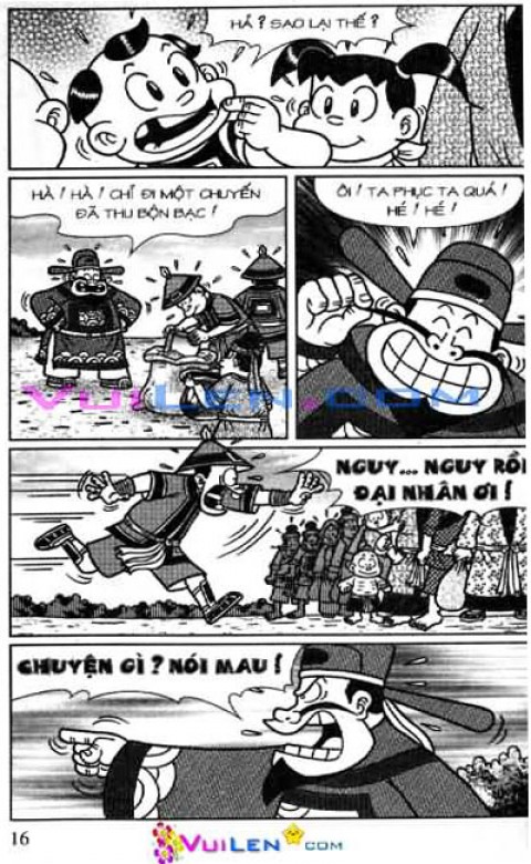 Đọc Truyện Thần Đồng Đất Việt Tập 159: Vở Rối Trên Không