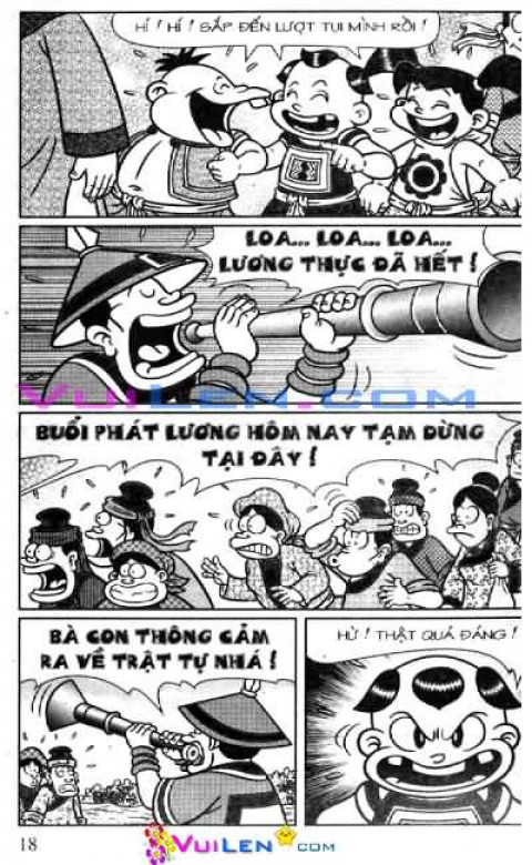 Đọc Truyện Thần Đồng Đất Việt Tập 159: Vở Rối Trên Không