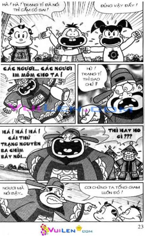 Đọc Truyện Thần Đồng Đất Việt Tập 159: Vở Rối Trên Không