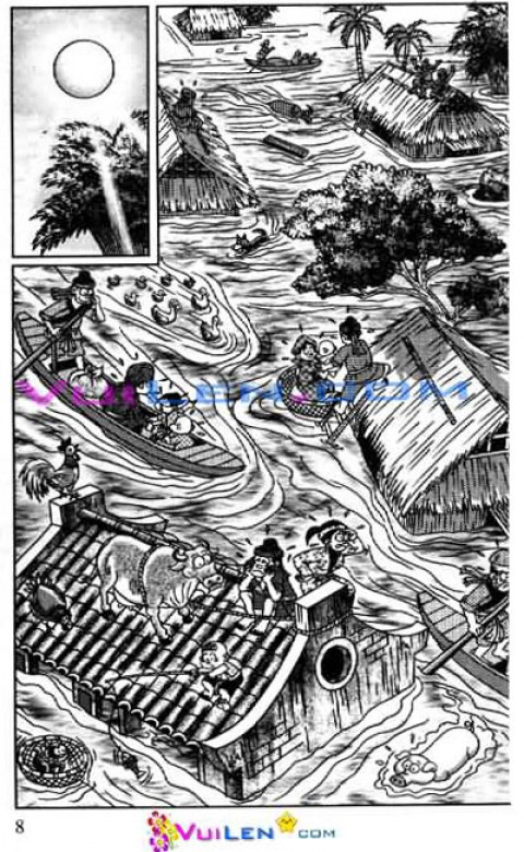 Đọc Truyện Thần Đồng Đất Việt Tập 159: Vở Rối Trên Không