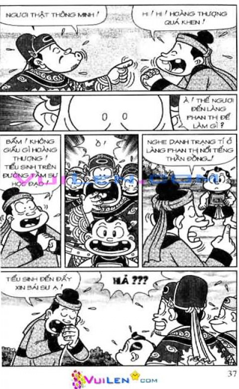 Đọc Truyện Thần Đồng Đất Việt Tập 160: Vở Rối Trên Không