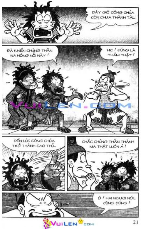 Đọc Truyện Thần Đồng Đất Việt Tập 161: Vở Rối Trên Không