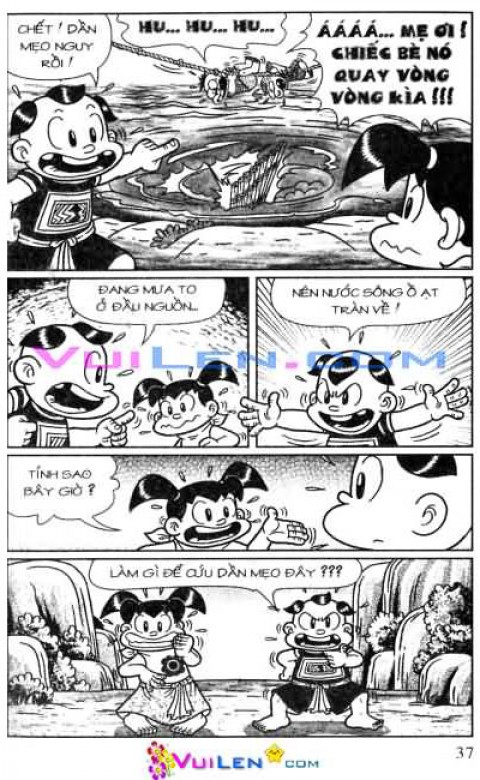 Đọc Truyện Thần Đồng Đất Việt Tập 161: Vở Rối Trên Không