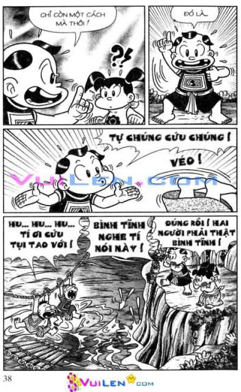 Đọc Truyện Thần Đồng Đất Việt Tập 161: Vở Rối Trên Không