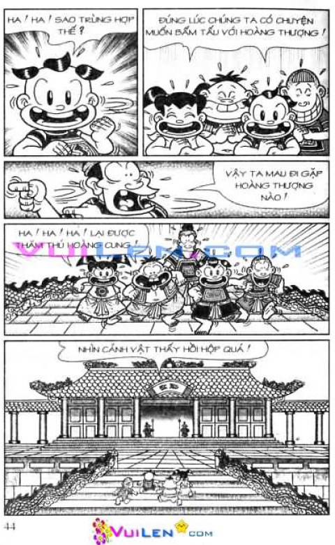 Đọc Truyện Thần Đồng Đất Việt Tập 161: Vở Rối Trên Không