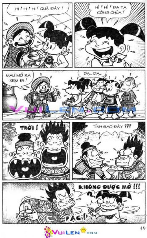Đọc Truyện Thần Đồng Đất Việt Tập 161: Vở Rối Trên Không