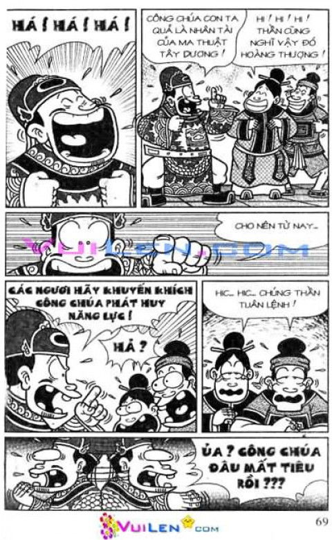 Đọc Truyện Thần Đồng Đất Việt Tập 161: Vở Rối Trên Không