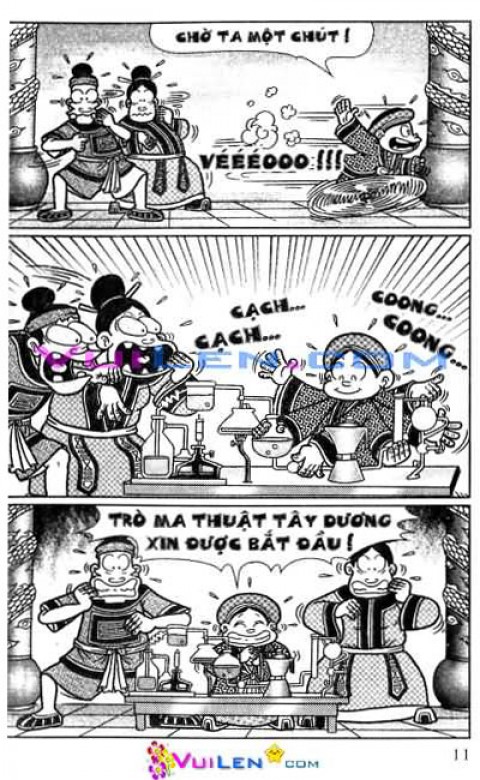 Đọc Truyện Thần Đồng Đất Việt Tập 161: Vở Rối Trên Không