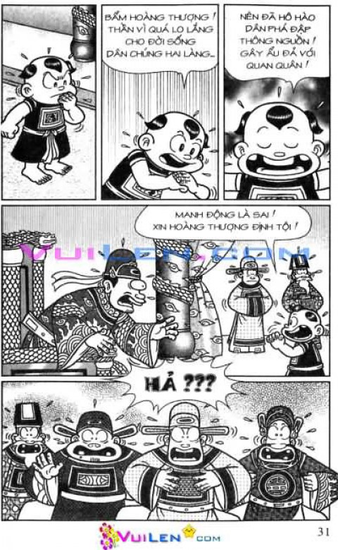 Đọc Truyện Thần Đồng Đất Việt Tập 163: Vở Rối Trên Không