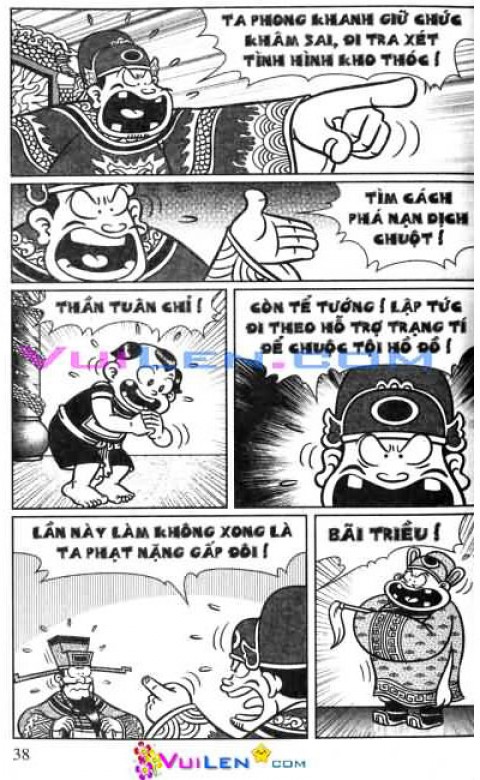 Đọc Truyện Thần Đồng Đất Việt Tập 163: Vở Rối Trên Không