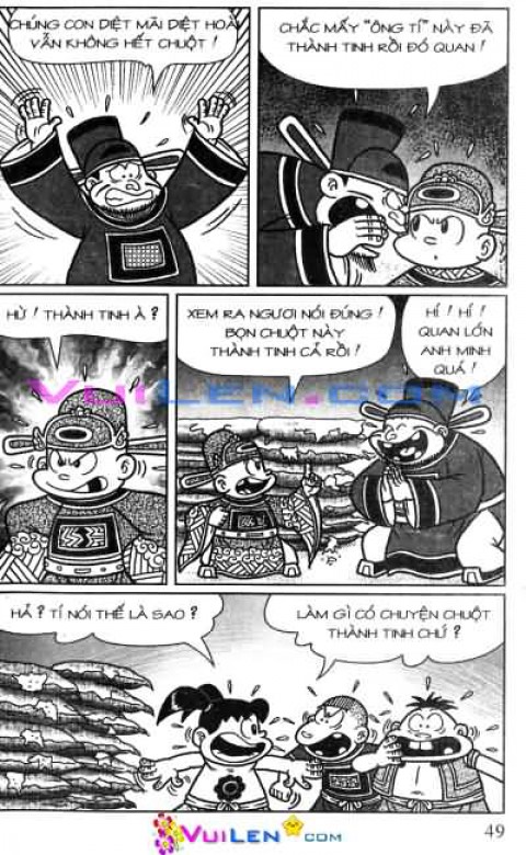 Đọc Truyện Thần Đồng Đất Việt Tập 163: Vở Rối Trên Không
