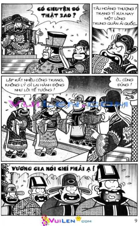 Đọc Truyện Thần Đồng Đất Việt Tập 163: Vở Rối Trên Không