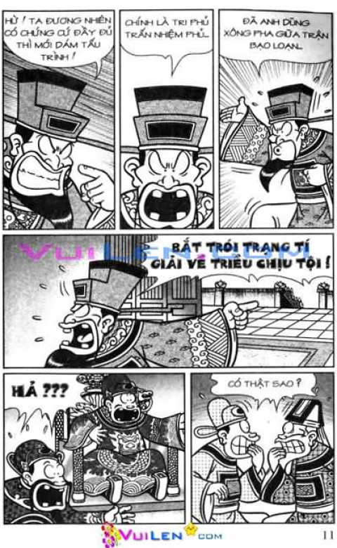 Đọc Truyện Thần Đồng Đất Việt Tập 163: Vở Rối Trên Không