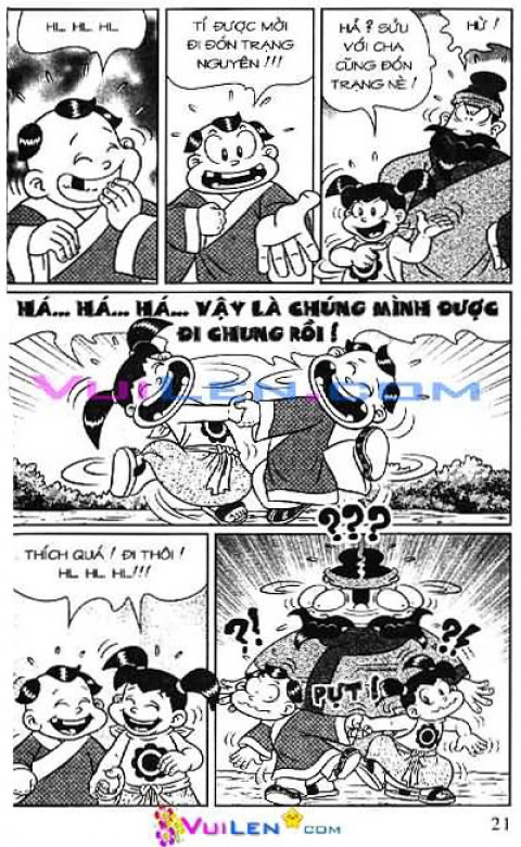 Đọc Truyện Thần Đồng Đất Việt Tập 165: Vở Rối Trên Không