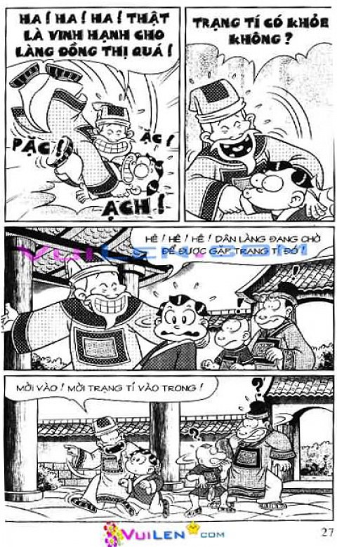 Đọc Truyện Thần Đồng Đất Việt Tập 165: Vở Rối Trên Không