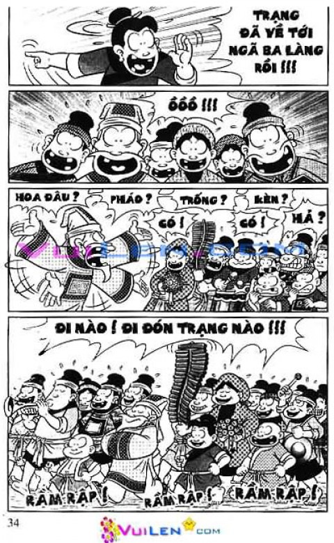 Đọc Truyện Thần Đồng Đất Việt Tập 165: Vở Rối Trên Không