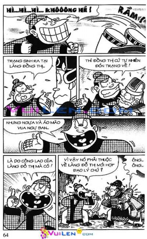 Đọc Truyện Thần Đồng Đất Việt Tập 165: Vở Rối Trên Không