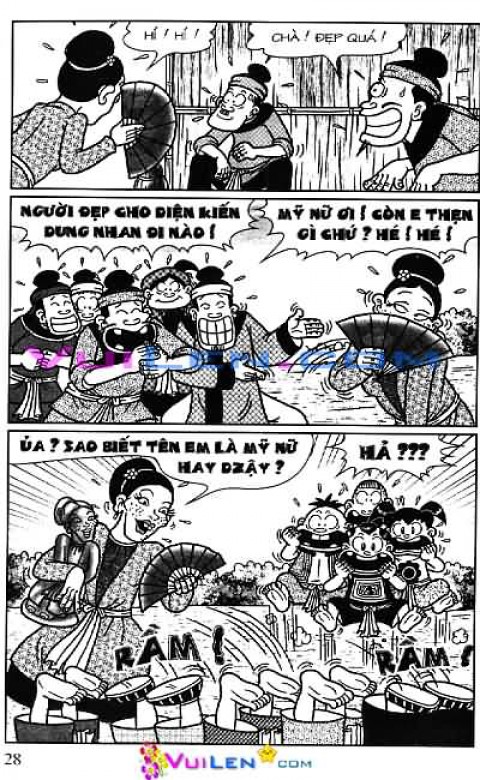 Đọc Truyện Thần Đồng Đất Việt Tập 166: Vở Rối Trên Không