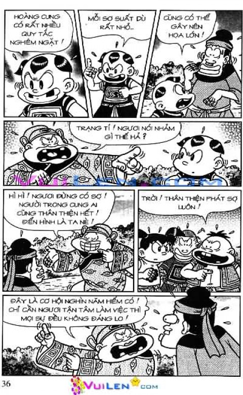 Đọc Truyện Thần Đồng Đất Việt Tập 166: Vở Rối Trên Không