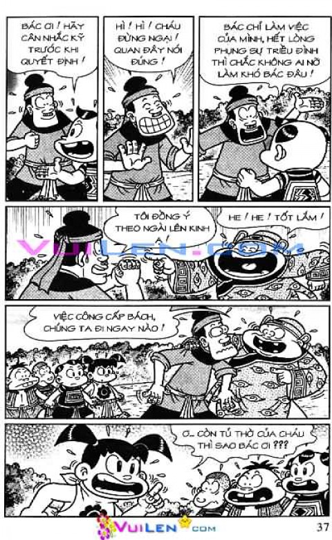 Đọc Truyện Thần Đồng Đất Việt Tập 166: Vở Rối Trên Không