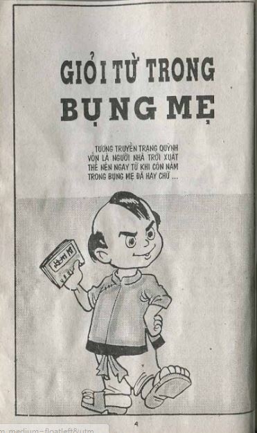 Truyện Trạng Quỷnh tập 1: Sao Sáng Xứ Thanh