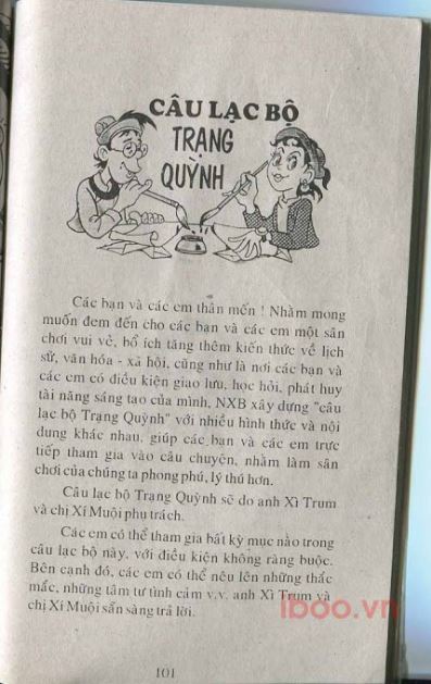 Truyện Trạng Quỷnh tập 1: Sao Sáng Xứ Thanh